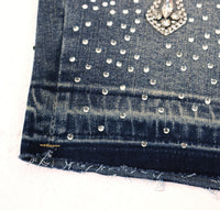 Purple Denim Denim Jean Shorts