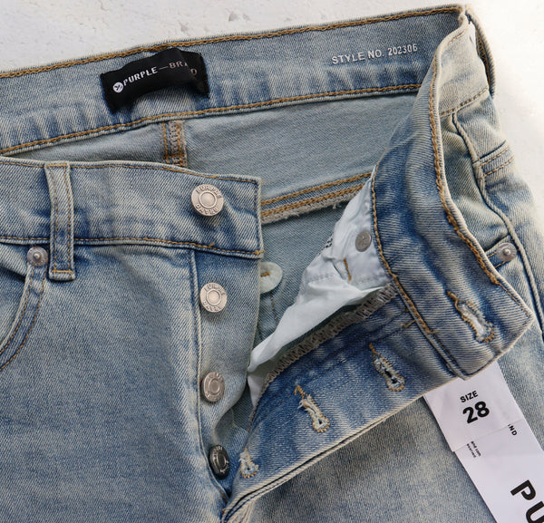 Purple Brand Denim Purple Print