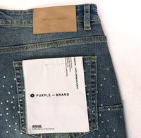 Purple Denim Denim Jean Shorts