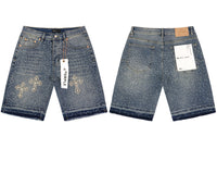 Purple Denim Denim Jean Shorts